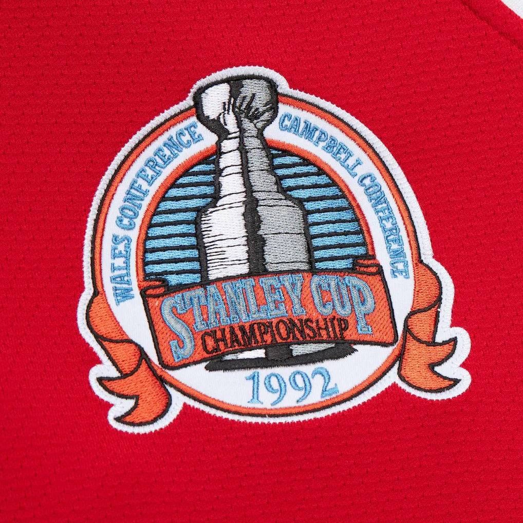 Chicago Blackhawks Chris Chelios Red 1991-92 Power Play Jersey for Men product image 5, provided for visual reference and