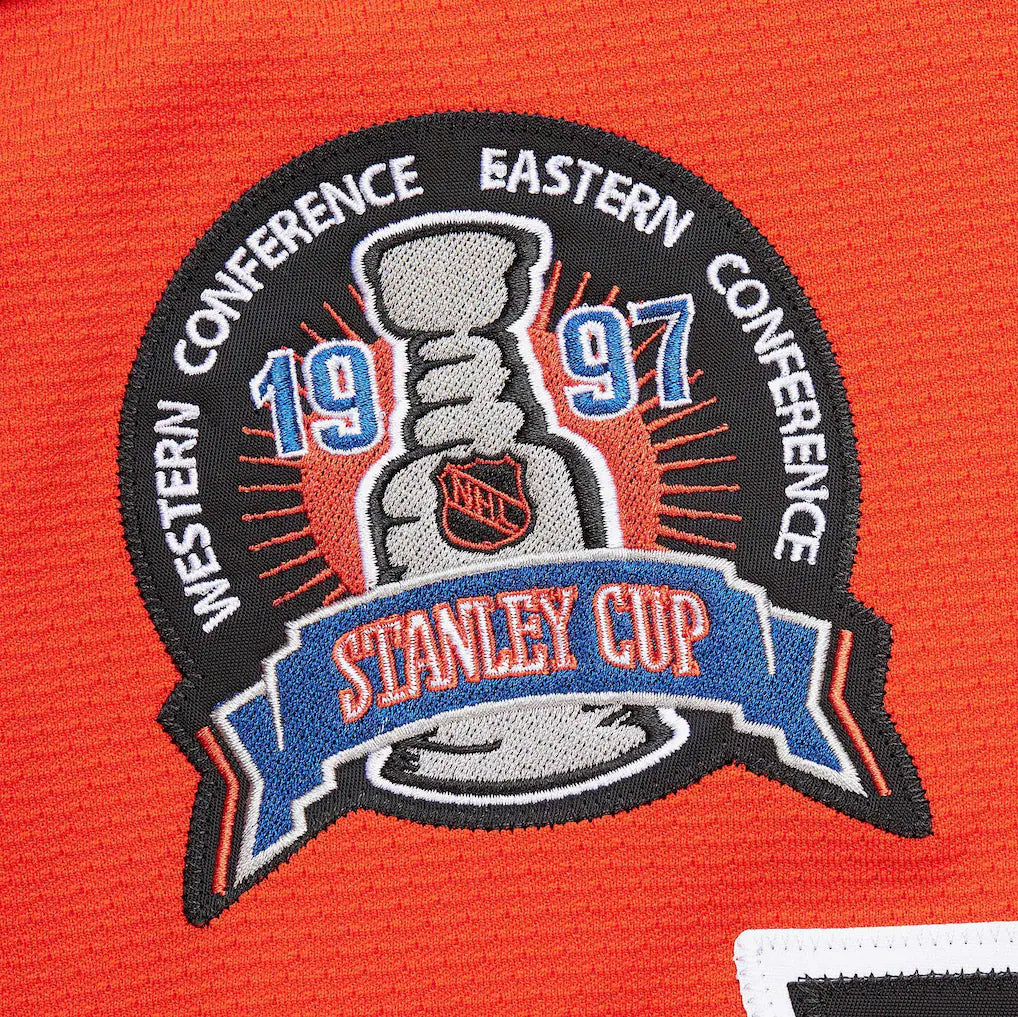 Eric Lindros Philadelphia Flyers 1996-97 Orange Power Play Jersey for Men product image 5, provided for visual reference and