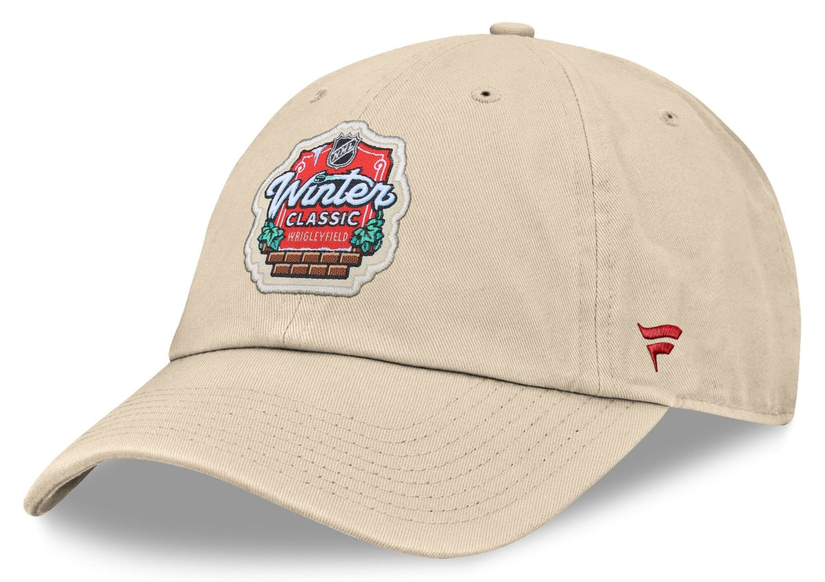 Fanatics Cream 2025 NHL Winter Classic Adjustable Hat for Men product image 1, provided for visual reference and product