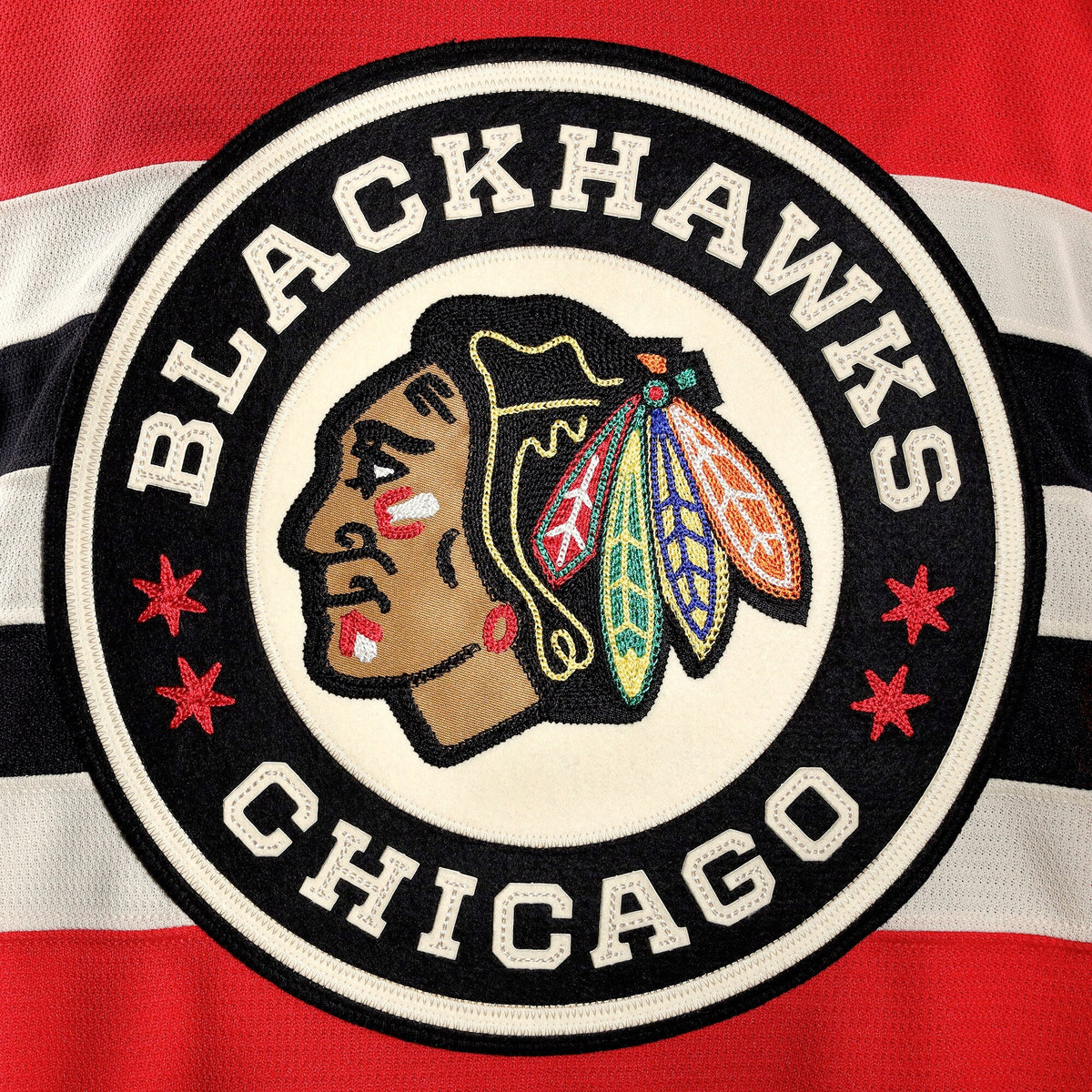 Chicago Blackhawks Fanatics 2025 NHL Winter Classic Red Authentic Pro Jersey product image 4, provided for visual reference