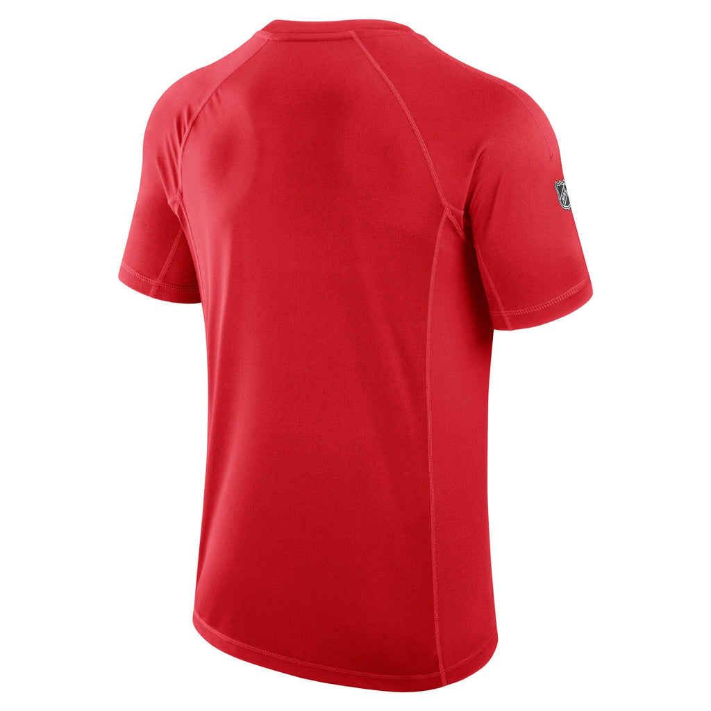 Chicago Blackhawks Fanatics Red 2025 NHL Winter Classic Authentic Pro Poly Tech T-Shirt for Men product image 3, provided