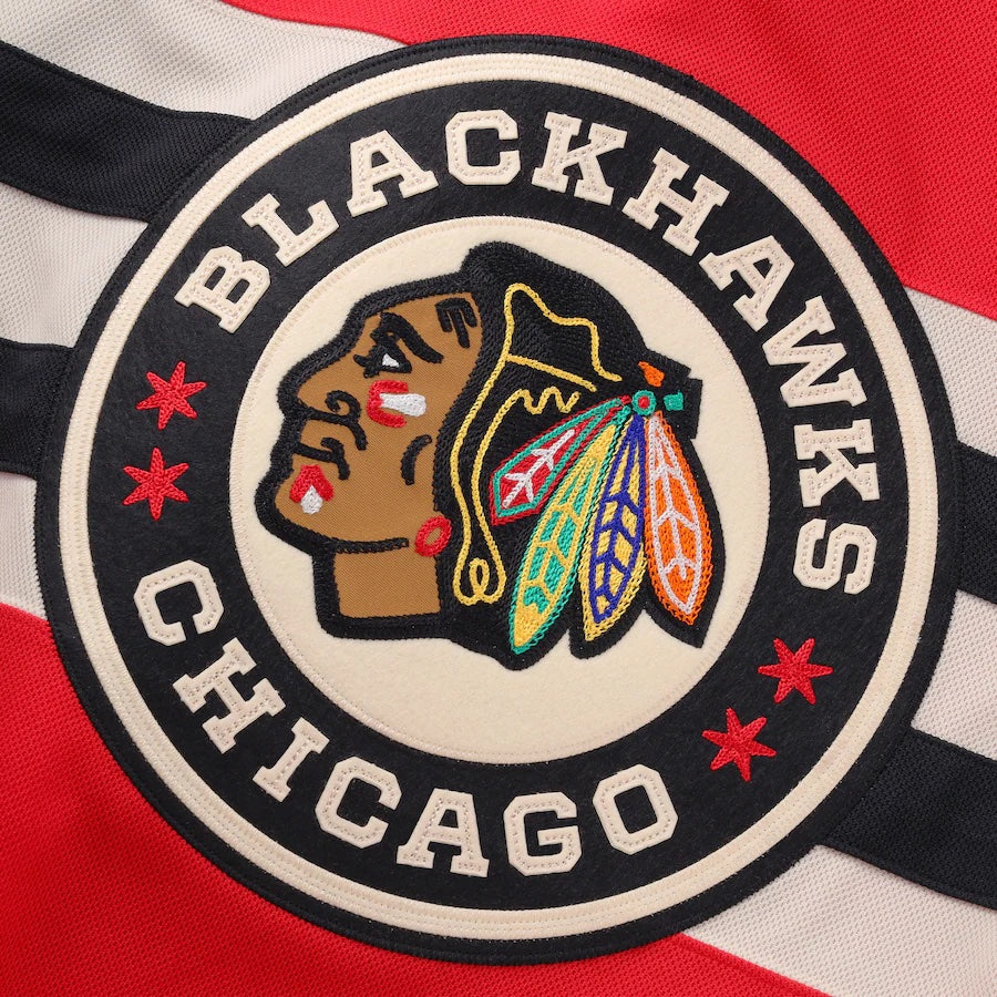 Chicago Blackhawks Fanatics Red 2025 NHL Winter Classic Premium Blank Jersey for Men product image 5, provided for visual