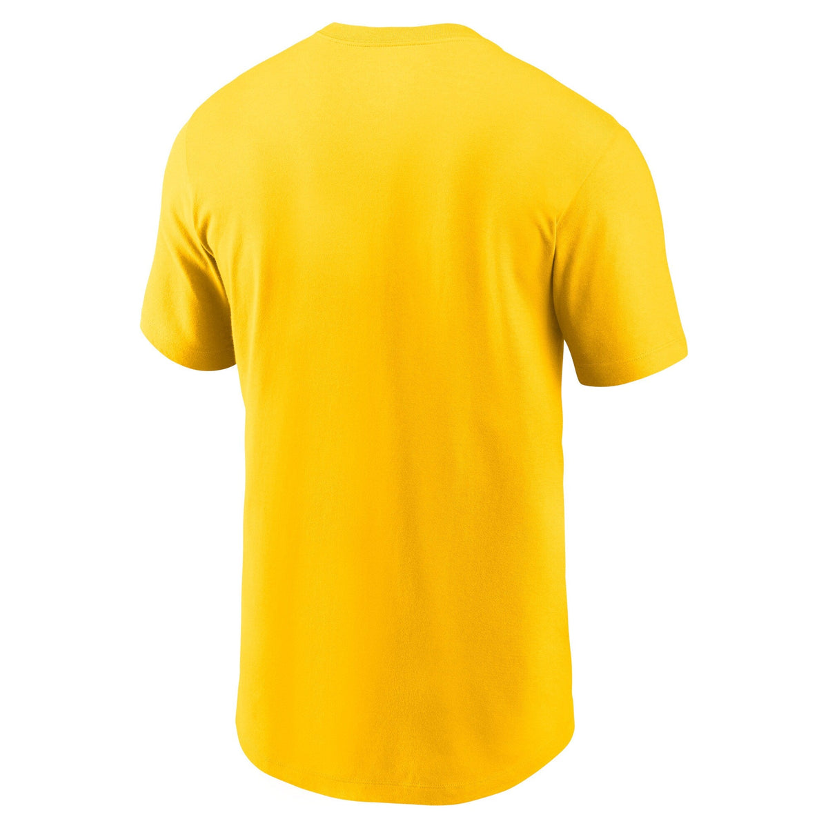 Michigan Wolverines Jordan Brand Maize Primetime Evergreen Logo T-Shirt product image 3, provided for visual reference and