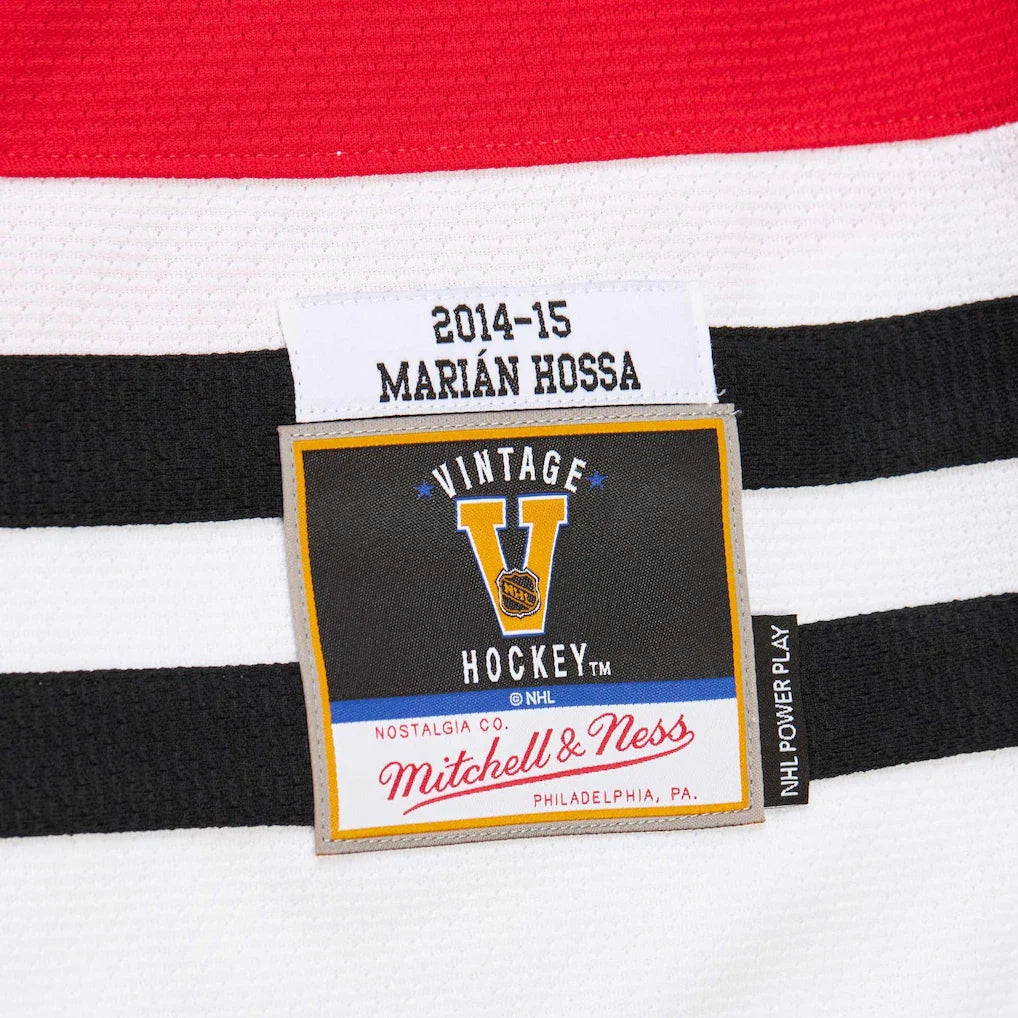 Chicago Blackhawks Marian Hossa Red 2014-15 Power Play Jersey for Men product image 8, provided for visual reference and
