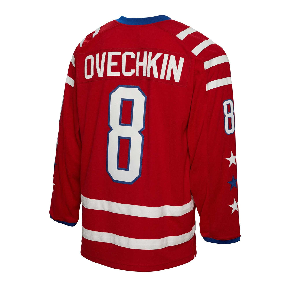 Washington Capitals Alexander Ovechkin Mitchell & Ness Red 2015 Captain Patch Blue Line Player Jersey for Men product image