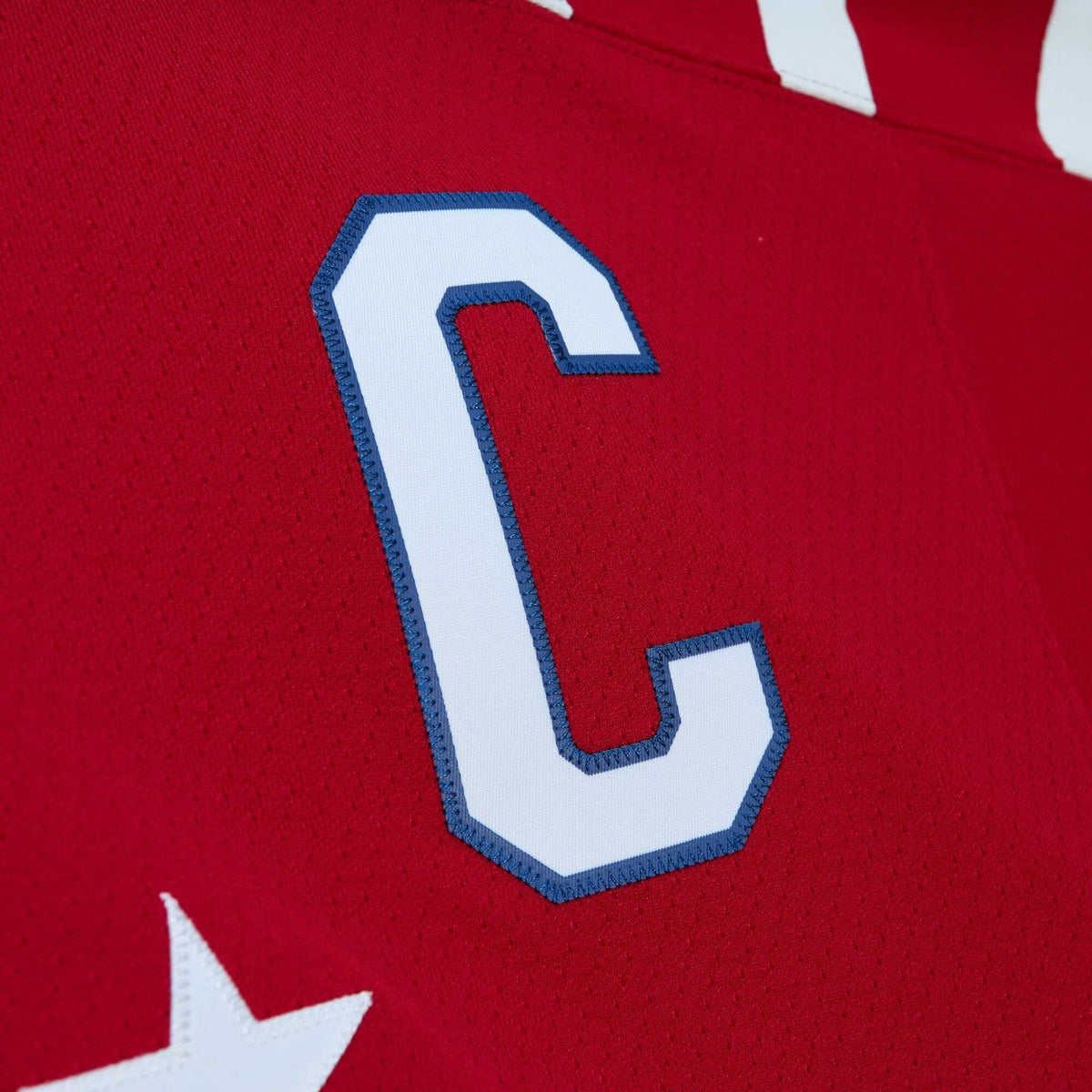 Washington Capitals Alexander Ovechkin Mitchell & Ness Red 2015 Captain Patch Blue Line Player Jersey for Men product image