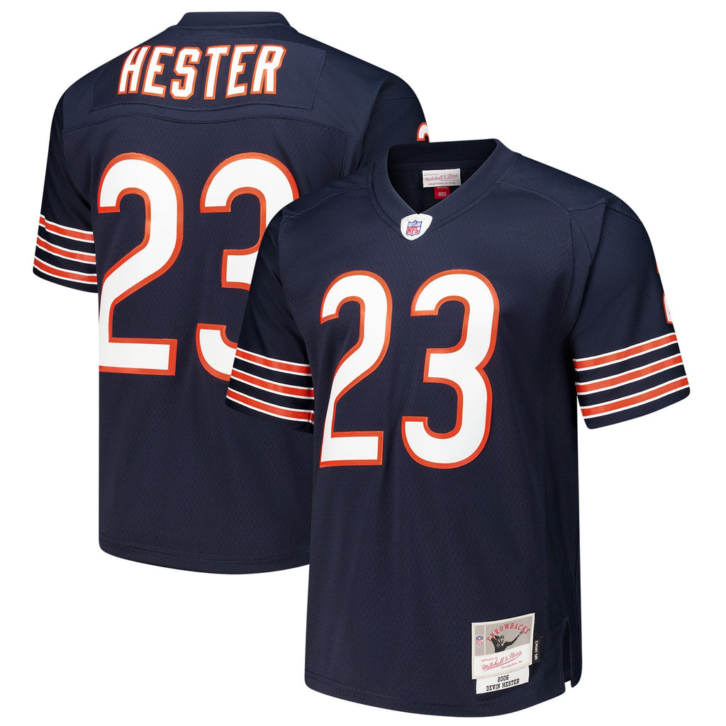 Devin Hester Chicago Bears Navy Mitchell & Ness 2006 Legacy Replica Jersey for Men product image 1, provided for visual