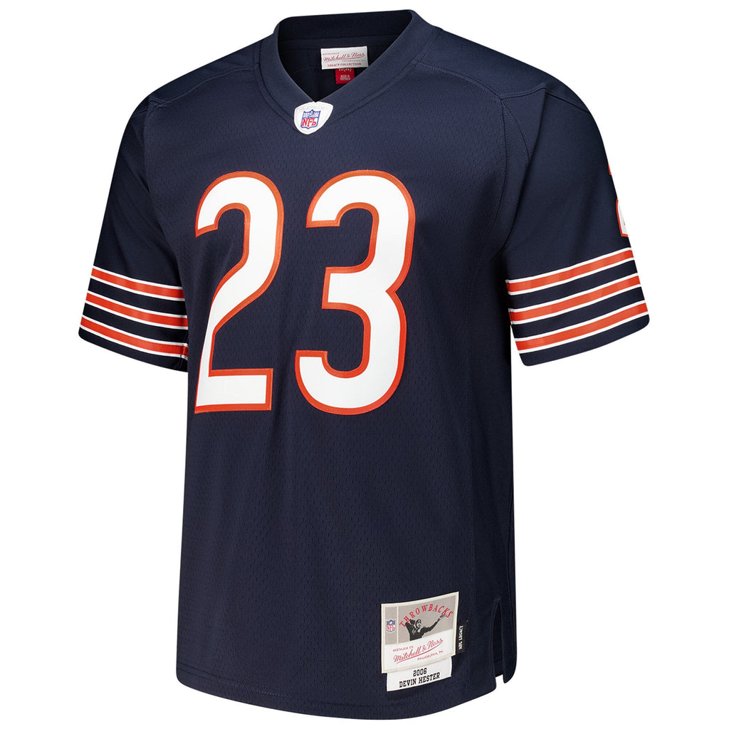Devin Hester Chicago Bears Navy Mitchell & Ness 2006 Legacy Replica Jersey for Men product image 2, provided for visual