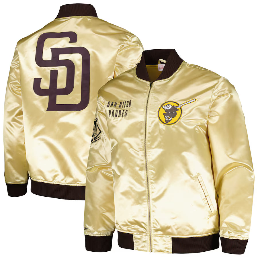 San Diego Padres Mitchell & Ness Gold OG 2.0 Lightweight product image 1