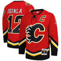 Jerome Iginla Calgary Flames Red Mitchell & Ness Power Play Jersey for Men product image 1, provided for visual reference