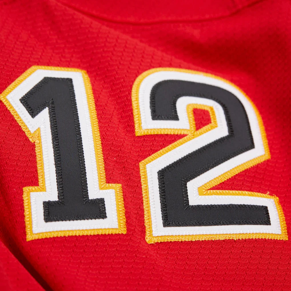 Jerome Iginla Calgary Flames Red Mitchell & Ness Power Play Jersey for Men product image 8, provided for visual reference
