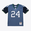 Seattle Seahawks Marshawn Lynch Mitchell & Ness Blue 2010 Legacy Replica Jersey for Men product image 1, provided for visual