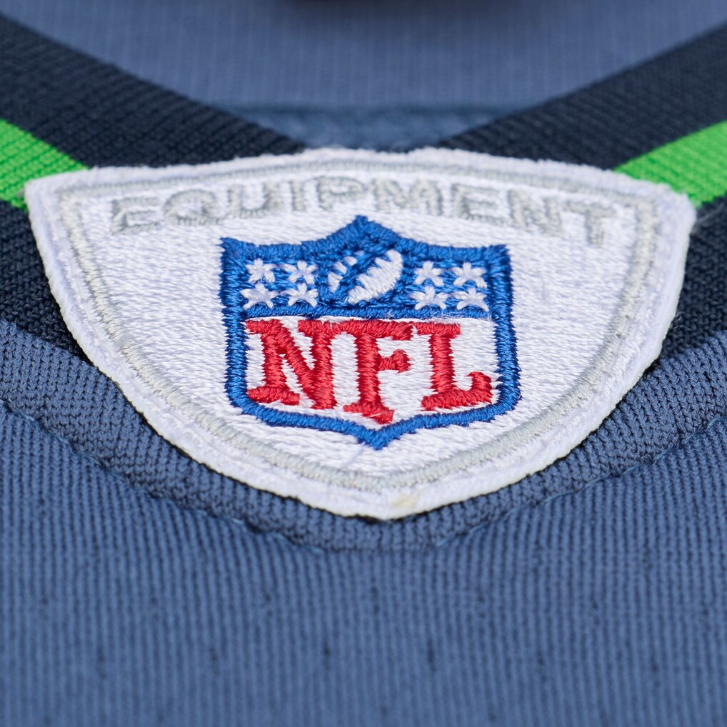 Seattle Seahawks Marshawn Lynch Mitchell & Ness Blue 2010 Legacy Replica Jersey for Men product image 4, provided for visual