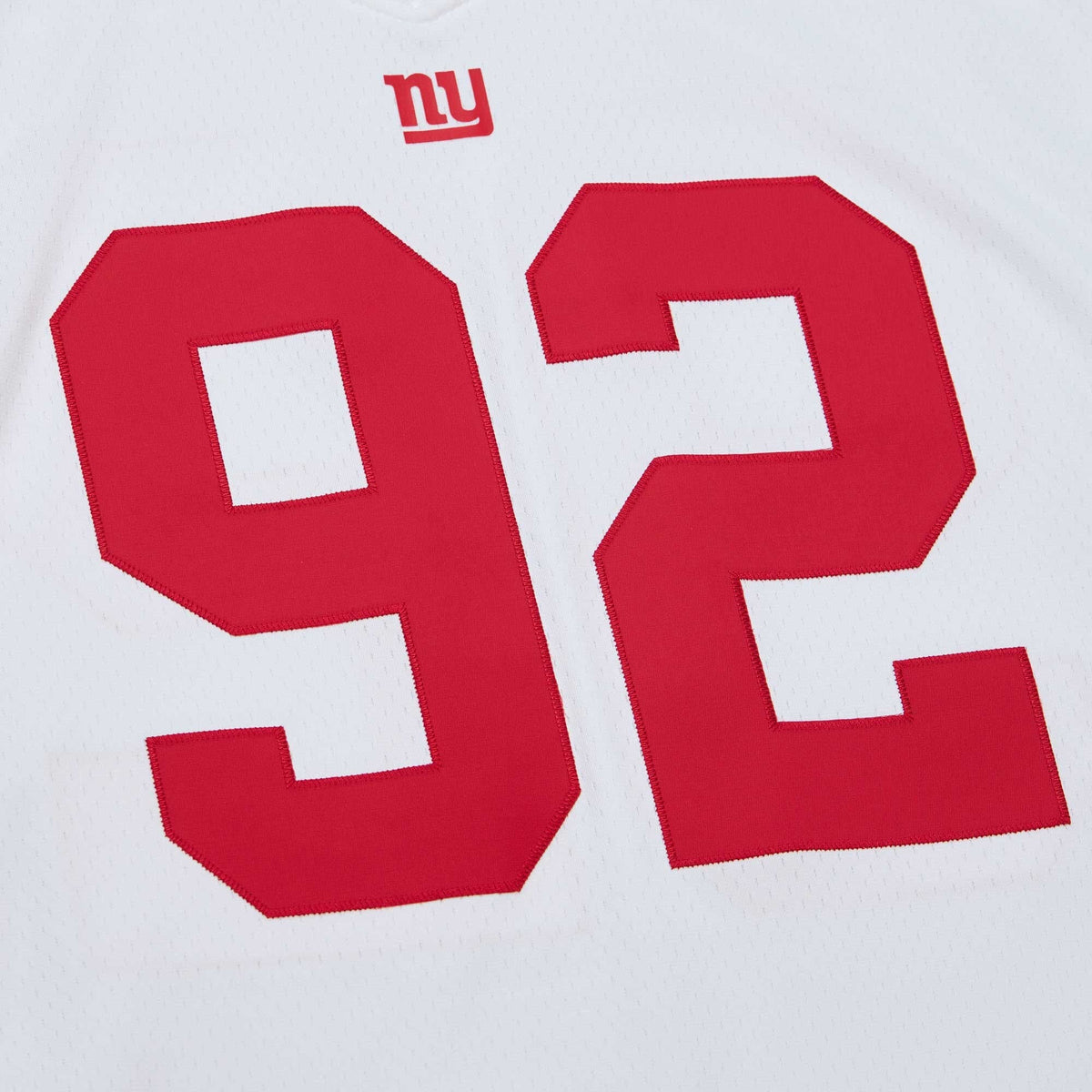 Michael Strahan New York Giants Mitchell & Ness White Legacy Replica Jersey for Men product image 5, provided for visual