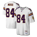 Minnesota Vikings Randy Moss Mitchell & Ness White 1998 Legacy Replica Jersey for Men product image 1, provided for visual
