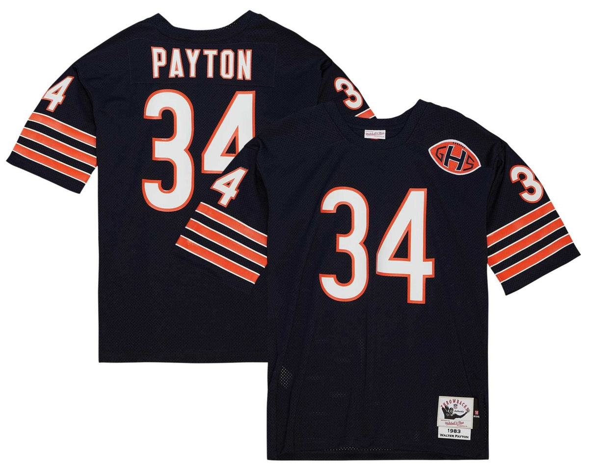 Chicago Bears Walter Payton Mitchell & Ness Navy 1983 Authentic Throwback Retired Player Jersey for Men product image 1,