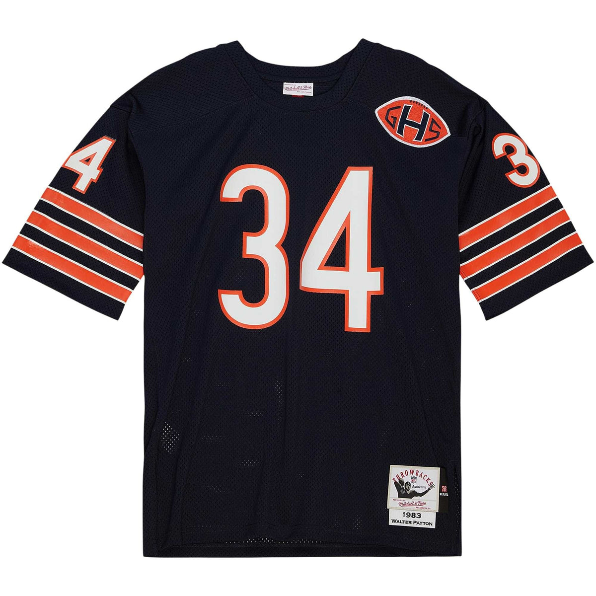 Chicago Bears Walter Payton Mitchell & Ness Navy 1983 Authentic Throwback Retired Player Jersey for Men product image 2,