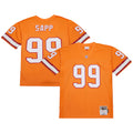 Mitchell & Ness Warren Sapp Orange Tampa Bay Buccaneers 1995 Legacy Replica Jersey for Men product image 1, provided for
