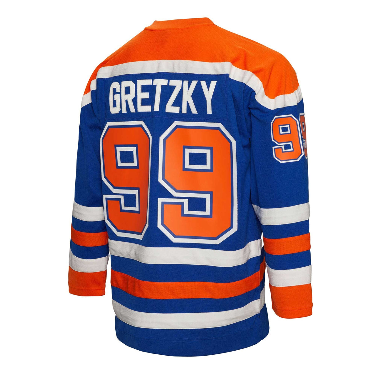 Edmonton Oilers Wayne Gretzky Mitchell & Ness Blue 1986-87 Blue Line Player Jersey for Men product image 3, provided for
