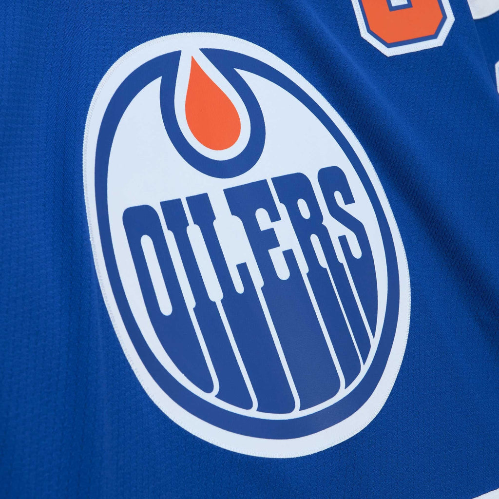 Edmonton Oilers Wayne Gretzky Mitchell & Ness Blue 1986-87 Blue Line Player Jersey for Men product image 4, provided for