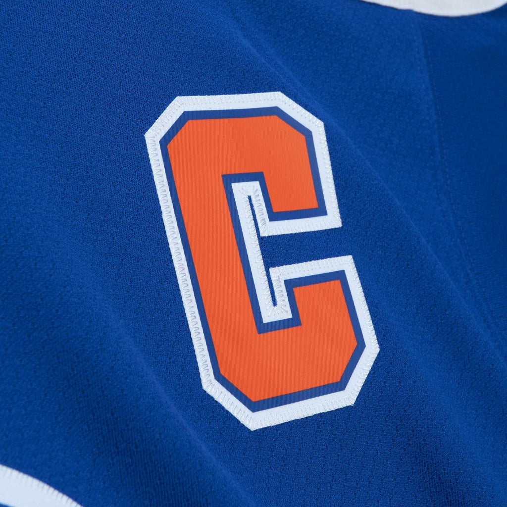 Edmonton Oilers Wayne Gretzky Mitchell & Ness Blue 1986-87 Blue Line Player Jersey for Men product image 5, provided for