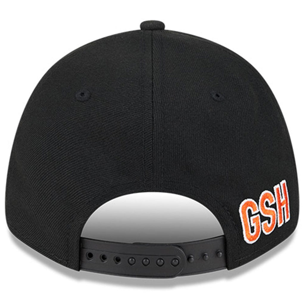 Chicago Bears New Era Black 2023 NFL Crucial Catch Primary Logo 9FORTY Adjustable Hat for Men product image 4, provided for