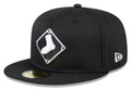 Chicago White Sox New Era 2025 Black Batting Practice 59FIFTY Fitted Hat product image 1, provided for visual reference and
