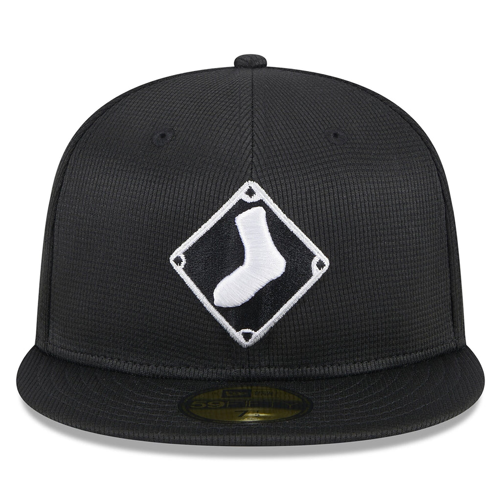 Chicago White Sox New Era 2025 Black Batting Practice 59FIFTY Fitted Hat product image 2, provided for visual reference and