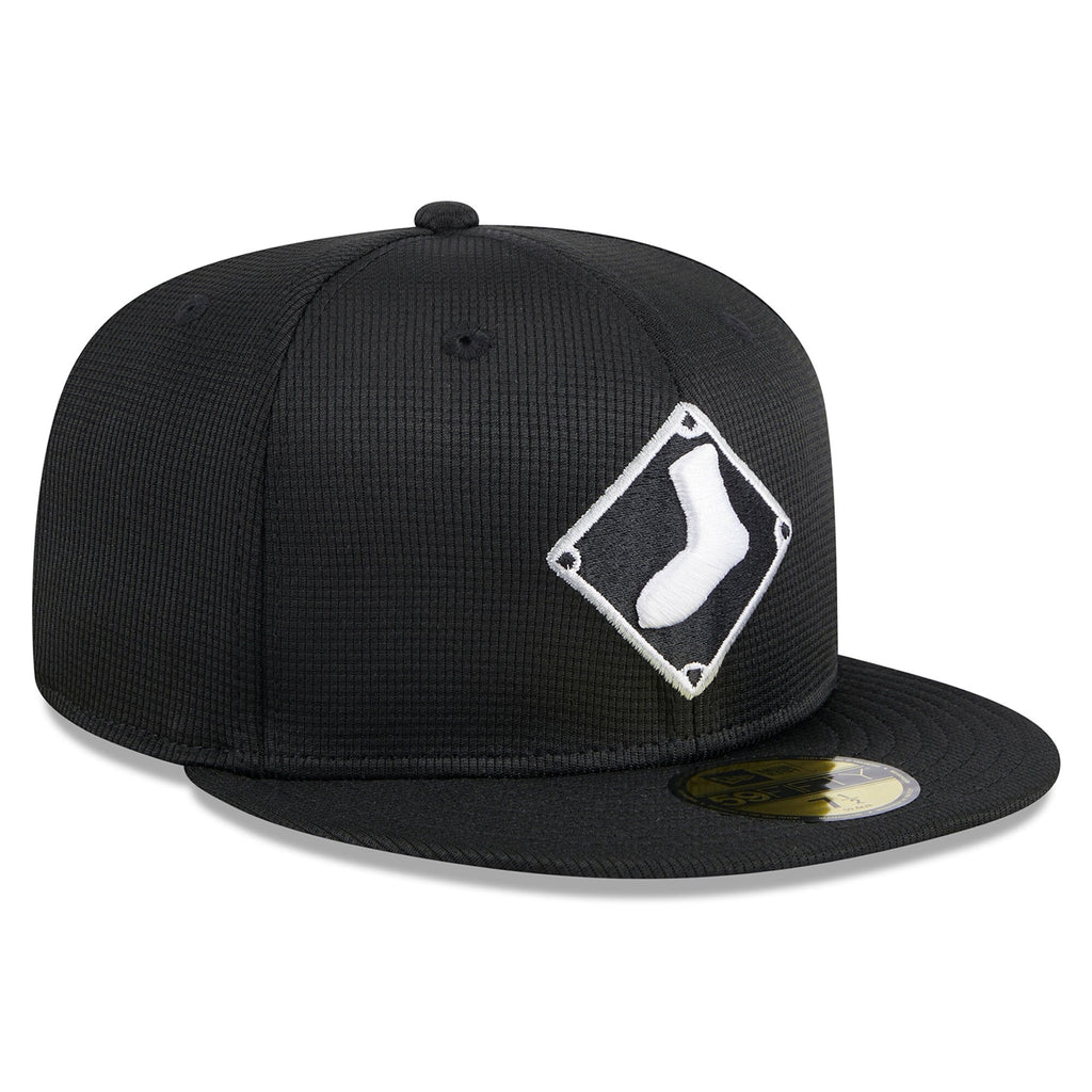 Chicago White Sox New Era 2025 Black Batting Practice 59FIFTY Fitted Hat product image 3, provided for visual reference and