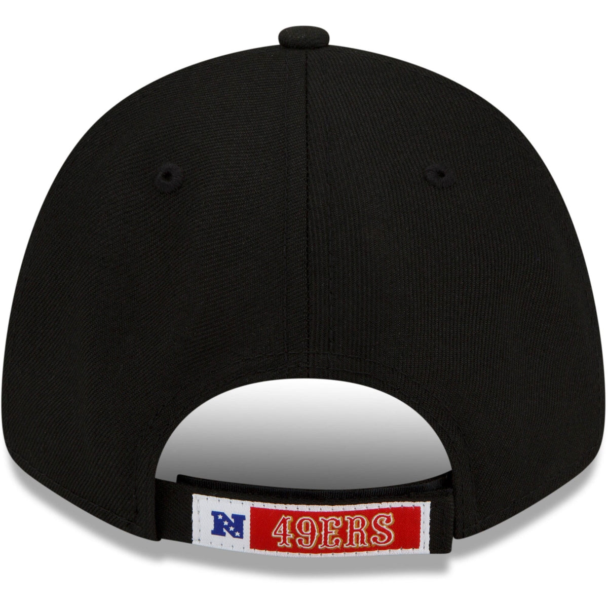 San Francisco 49ers Black The League 9FORTY Adjustable Game Cap product image 4, provided for visual reference and product