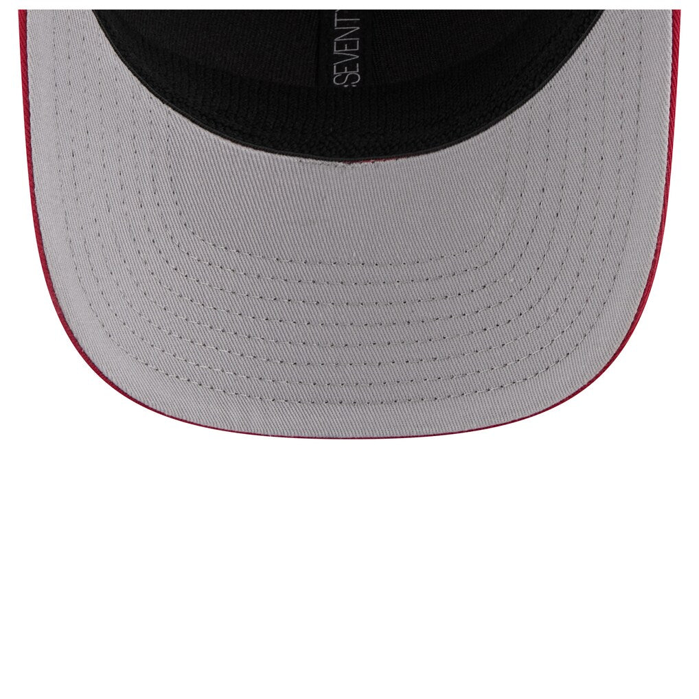Indiana Hoosiers New Era Primary 9SEVENTY Trucker Stretch-Snap Hat - Crimson product image 5, provided for visual reference