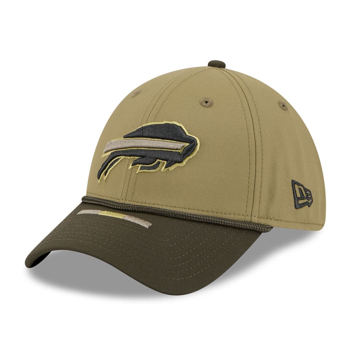 Buffalo Bills New Era Green 2025 Salute to Service 39THIRTY Flex Hat for Men product image 3, provided for visual reference