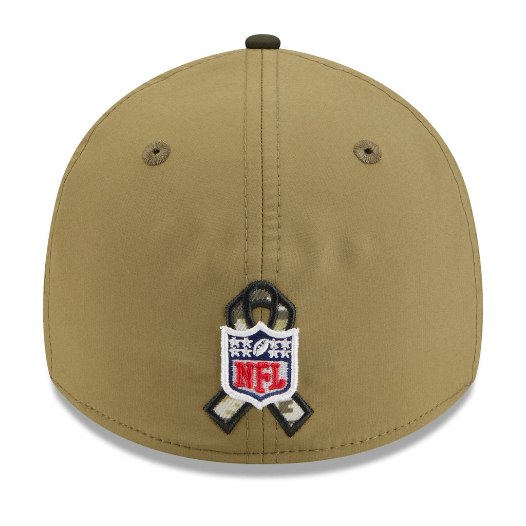 San Francisco 49ers New Era Green 2025 Salute to Service 39THIRTY Flex Hat for Men product image 4, provided for visual