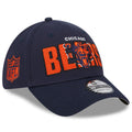Chicago Bears New Era Navy 2023 NFL Draft 39THIRTY Flex Hat for Men product image 1, provided for visual reference and