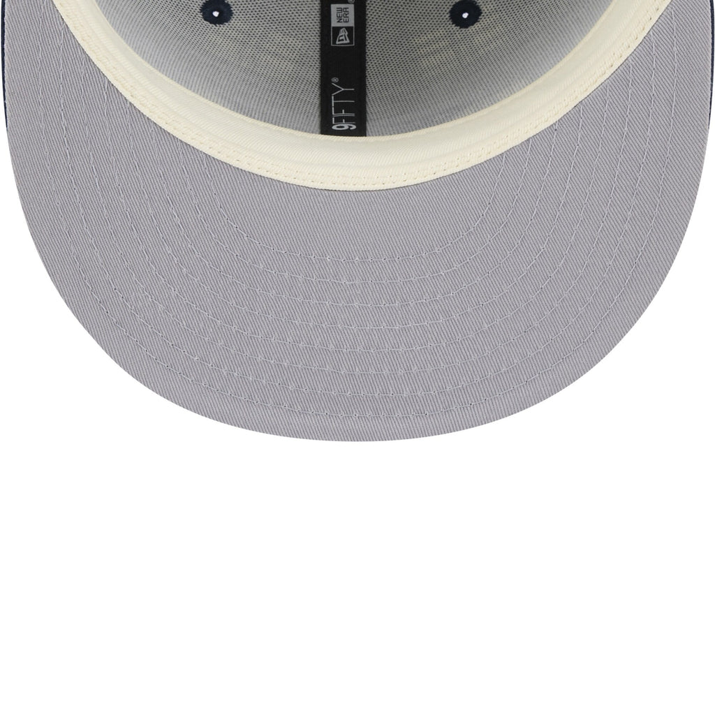 Dallas Cowboys New Era 2024 NFL Sideline Statement Navy Primary 9FIFTY Snapback Hat product image 5, provided for visual