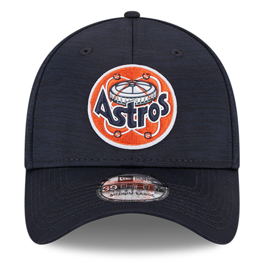 Houston Astros New Era Navy 2023 Clubhouse 39THIRTY Flex Hat for Men product image 2, provided for visual reference and