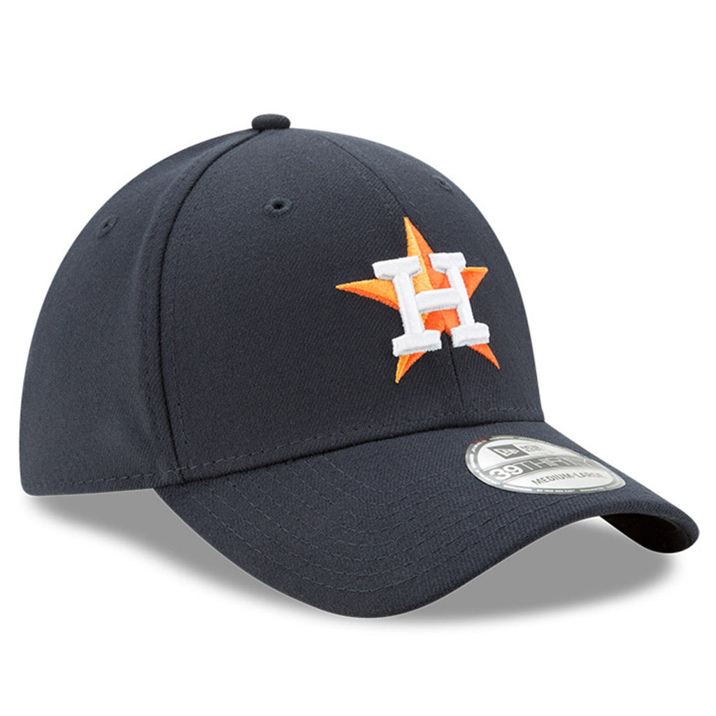 Houston Astros New Era Navy MLB Team Classic 39THIRTY Flex Hat for Men product image 3, provided for visual reference and