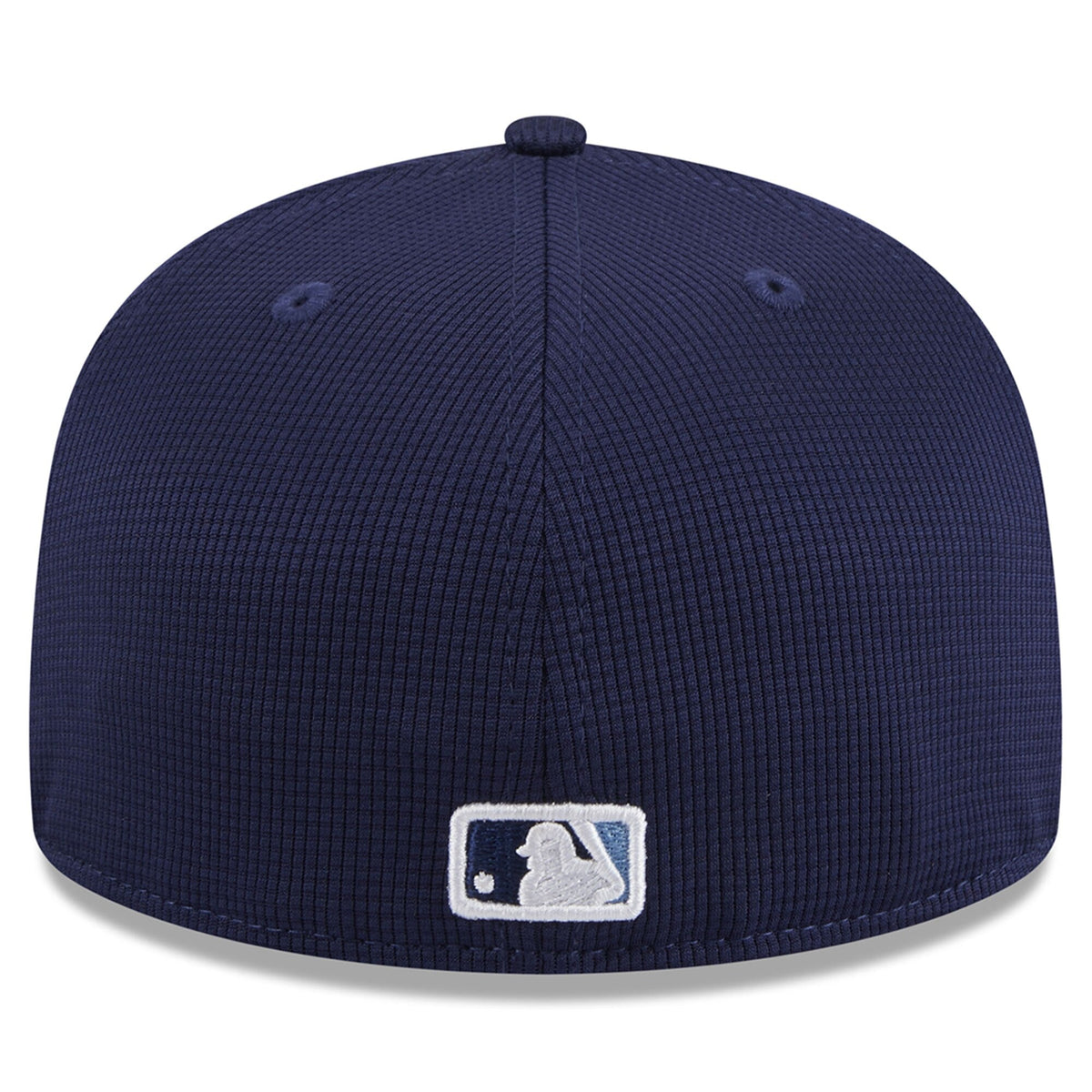 Tampa Bay Rays Navy 2024 Batting Practice 59FIFTY Fitted Hat for Men product image 4, provided for visual reference and