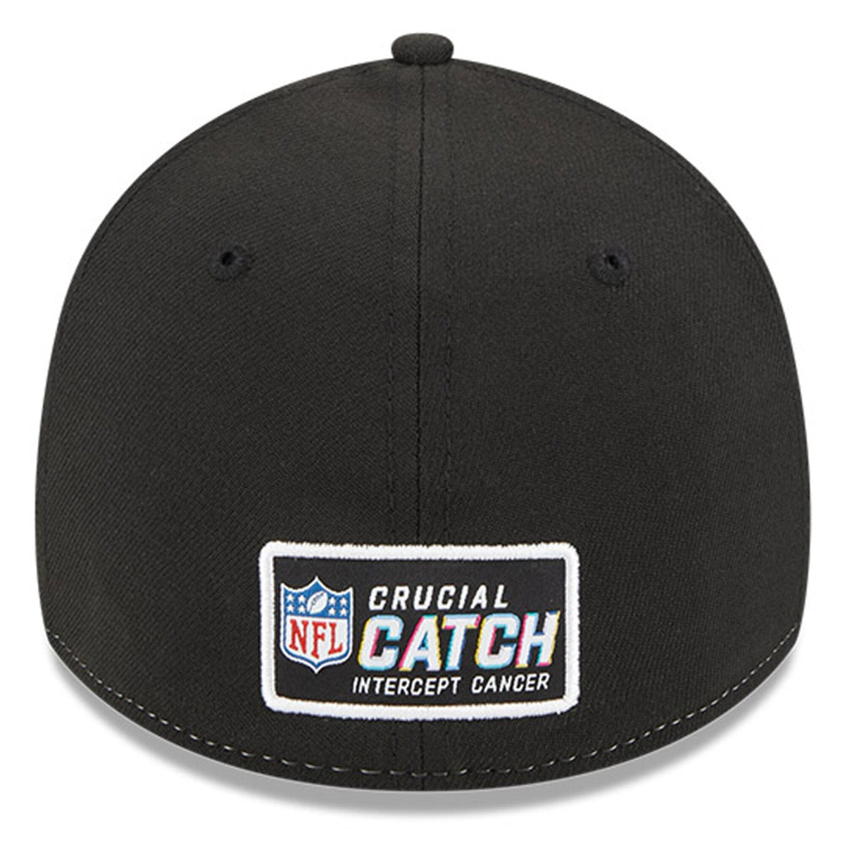 Chicago Bears New Era Pink 2023 NFL Crucial Catch Primary Logo 39THIRTY Flex Hat for Men product image 4, provided for