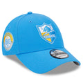 New Era Los Angeles Chargers Blue 2023 Sideline Historic 9FORTY Adjustable Hat for Men product image 1, provided for visual