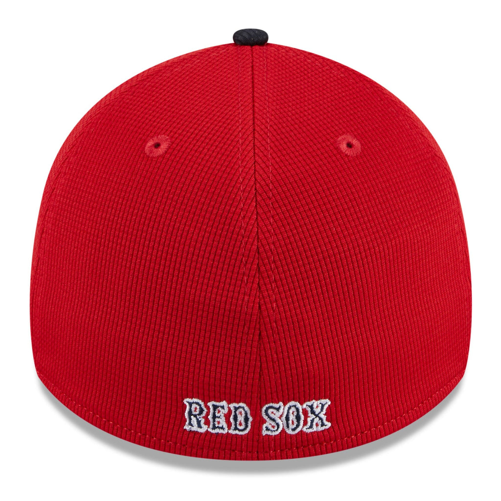 Boston Red Sox New Era Red/Navy 2025 Batting Practice 39THIRTY Flex Hat for Men product image 4, provided for visual