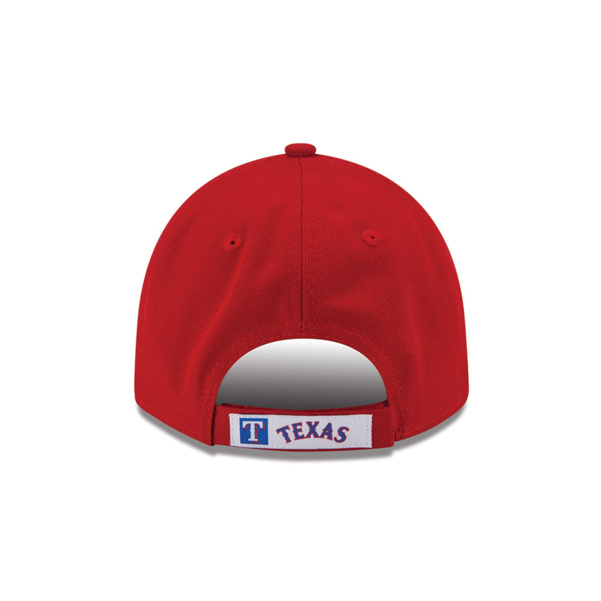 Texas Rangers New Era Red League 9FORTY Adjustable Hat for Men product image 5, provided for visual reference and product
