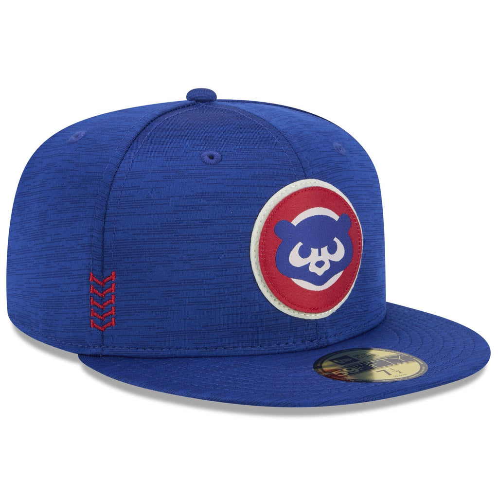 Chicago Cubs New Era Royal 2024 Clubhouse 59FIFTY Fitted Hat for Men product image 3, provided for visual reference and