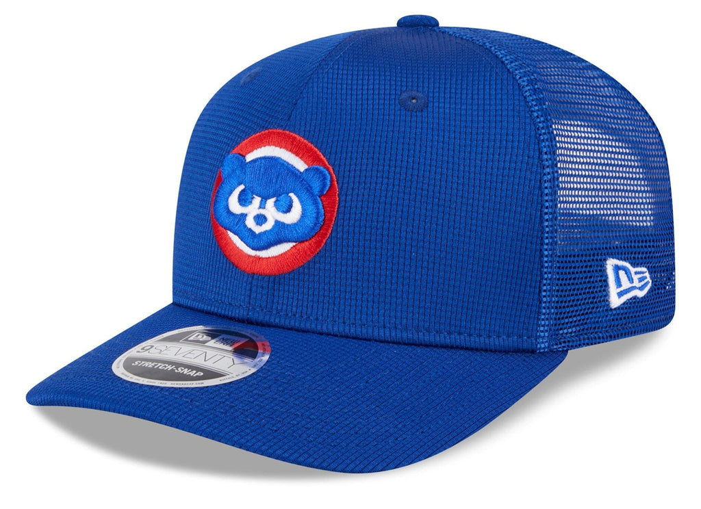 Chicago Cubs New Era Royal Blue Batting Practice 9SEVENTY Trucker Hat product image 1, provided for visual reference and