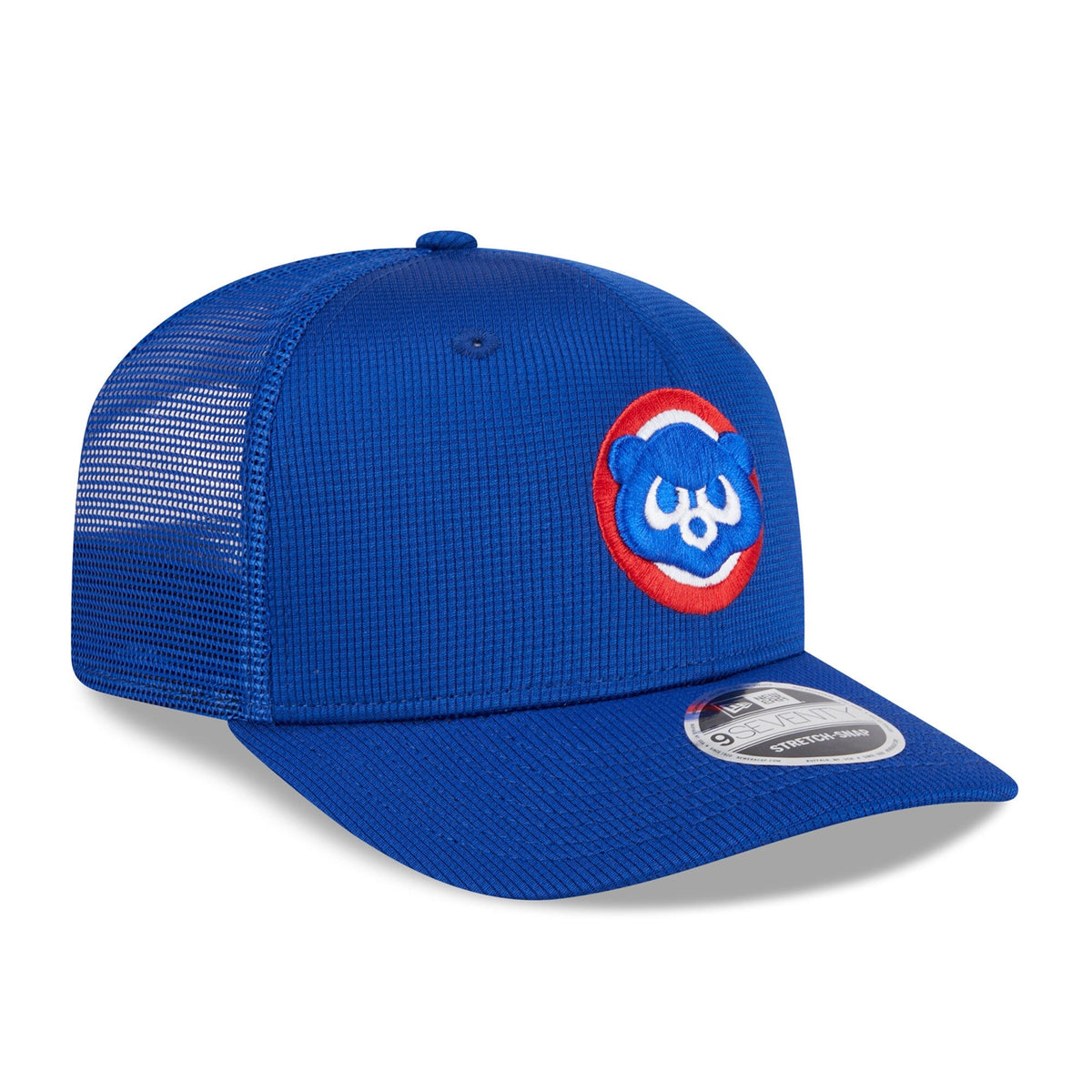 Chicago Cubs New Era Royal Blue Batting Practice 9SEVENTY Trucker Hat product image 3, provided for visual reference and
