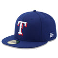 Texas Rangers New Era Royal Blue Authentic Collection On-Field 59FIFTY Fitted Hat for Men product image 1, provided for
