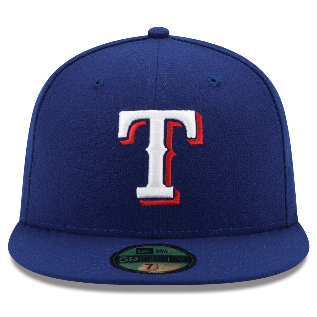 Texas Rangers New Era Royal Blue Authentic Collection On-Field 59FIFTY Fitted Hat for Men product image 2, provided for