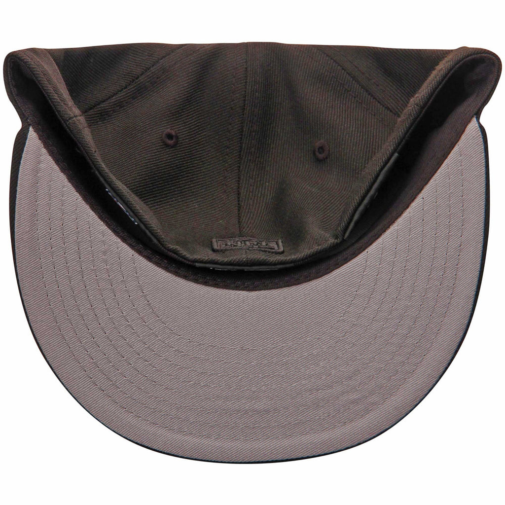 San Francisco 49ers New Era Black On Black 59FIFTY Fitted Hat for Men product image 5, provided for visual reference and