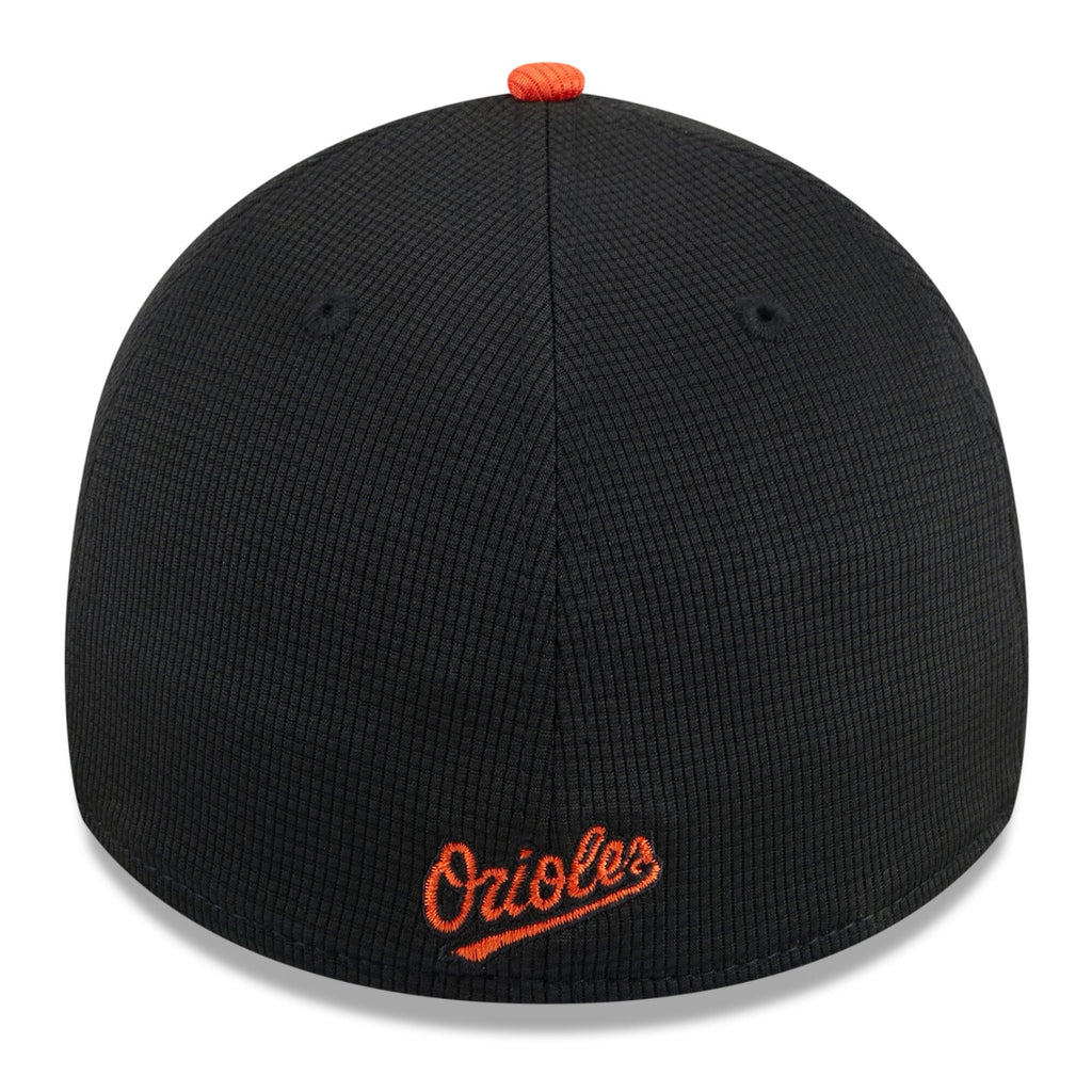 Baltimore Orioles New Era White 2025 Batting Practice 39THIRTY Flex Hat for Men product image 4, provided for visual