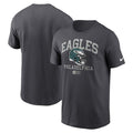 Nike Anthracite Philadelphia Eagles Helmet Essential T-Shirt for Men product image 1, provided for visual reference and